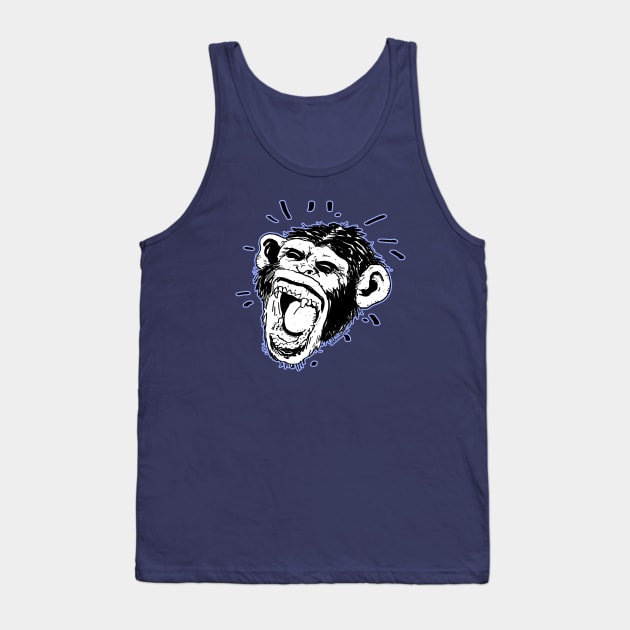 Zerostreet Chimp Tank Top by zerostreet